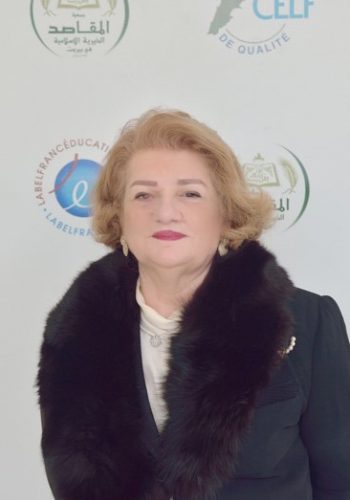 Madame Leila Fleifel Turk-Directrice du Lycée